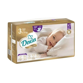 Подгузники Dada Extra Care размер 3, 4-9 кг, 50 шт