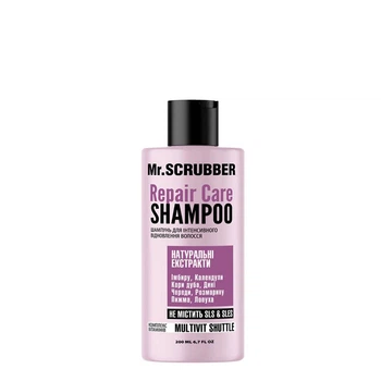 Шампунь для поврежденных волос Mr.SCRUBBER Repair Care Shampoo для интенсивного восстановления 200 мл