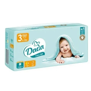 Подгузники Dada Extra Soft размер 3, 4-9 кг, 54 шт