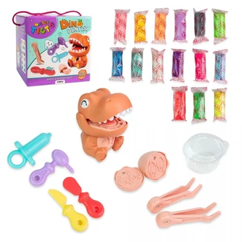 Набір для творчості "Містер Тісто: Dino Dentist" (укр) Strateg (235169)