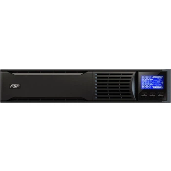 Джерело безперебійного живлення FSP Champ 3 kVA, RM, IEC (CH-1103RS), 3000VA/2700W, Online, IEC*6, CE, W/CSB 12V9AH*6, 6*IEC,