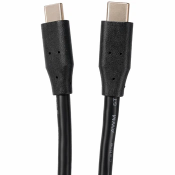 Кабель USB 2.0 Type-C M-M, 2м 60W чорний