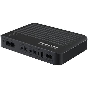 Джерело безперебійного живлення Marsriva DC UPS для роутерів KP5 Max 4xDC+USB+USB-C+PoE OUT, 5V/9V/12V/24V 18W 20000mAh LiFePO4
