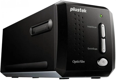 Сканер Plustek OpticFilm 8200i Ai (7200dpi 48bit LED Ai Studio8 плівковий слайд-сканер чорний)