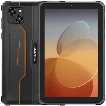 Планшет Oukitel RT3pro 8” HD / 4GB/128GB / G81 / 5150mAh / 16+8Мп / IP69K / LTE Помаранчевий