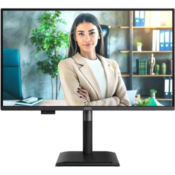 Монитор TFT 27" AOC Q27P4U, QHD, IPS, 120Hz, 2xHDMI, DP, USB-hub, HAS, Pivot, колонки, черный