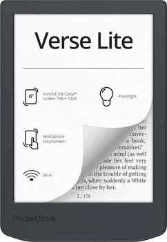 Електронна книжка PocketBook Verse Lite (PB619), Сірий