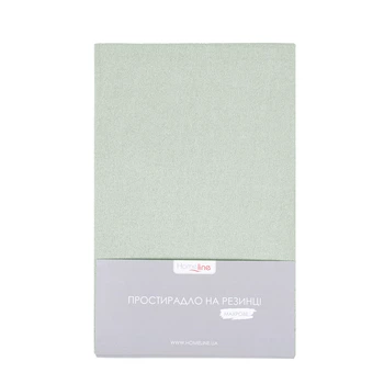 Простирадло Home Line 120104148 180х200 Махрові; Бавовна, Поліестер Зелений