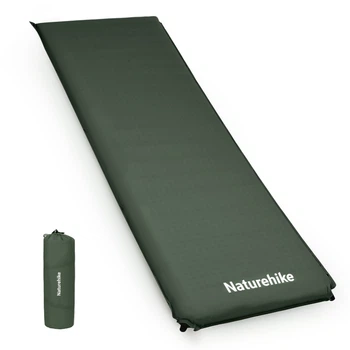 Самонадувной коврик одноместный Naturehike CNK2450WS020 100 мм темно-зеленый 200 х 63 х 10 см 2.3 кг (6927595712740)