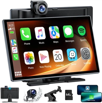 Автомагнитола Lamtto RC13/9" / Сенсорная / Apple CarPlay / Android Auto / Bluetooth / FM / AUX / SD Card Б/В k1