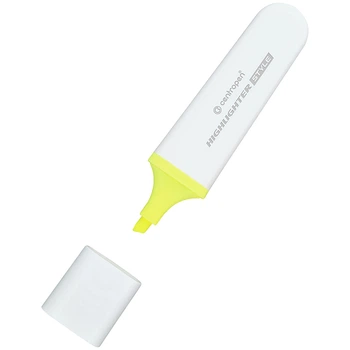 Маркер Centropen Highlighter Style 1-4.6 мм клиновидный желтый (6252/51 - 12)
