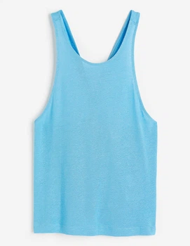 Майка H&M Ж1125299 колір синій XXL
