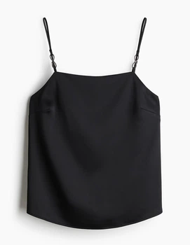 Майка H&M Ж1125304 (12531860) колір чорний M