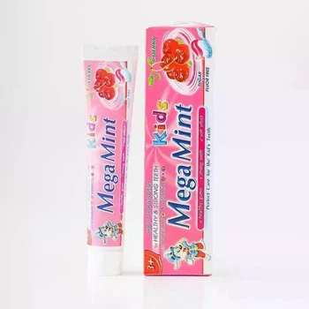 Дитяча зубна паста Mega Мint Kids Cherry з ароматом вишні, 50 мл