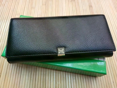 Кошелек женский из эко кожи BALISA черный 8601-136
