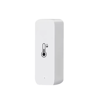 Датчик температуры и влажности для умного дома Zigbee Tuya White (500421)