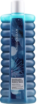 Піна для ванни Avon Senses Goodnight Sweetheart Bubble Bath Bergamot & Vanilla Skent Солодкі сни з бергамотом і ваніллю 1000 мл