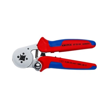 Затискач для клем KNIPEX для контактних гільз, квадратний обжим (97 55 04) KNIPEX 97 55 04 1040975