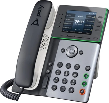 Telefon IP HP Poly Edge E300 Black (82M92AA)