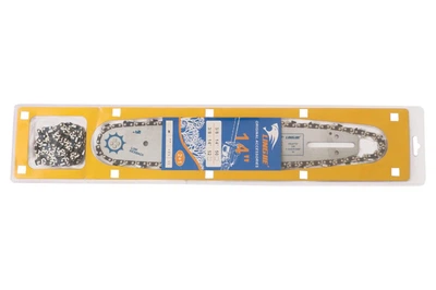 Комплект шина и 2 цепи для бензопилы пилы цепной Lingjie 14" (35) x 3/8 x 52z