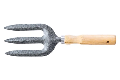 Вилка посадочная садовая Mastertool 265 x 80 мм деревянная ручка