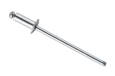 Витяжні заклепки з плоскою головкою Intertool 3.2 х 8.0 мм (в упаковці 50 шт.)