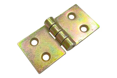 Петля дверная мебельная накладная KS-UKR диванная 25x25 (цинк)