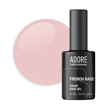 База камуфлирующая Adore Professional French Base 08 Natural розовый натуральный 15 мл