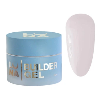Гель для наращивания Luna Premium Gel 19 молочно-розовый 15 мл