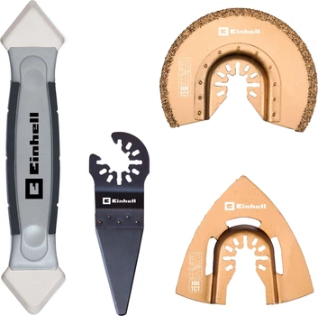 Zestaw osprzętu multitool Einhell do płytek 4 szt. (49708750)