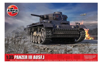 Збірна модель 1/35 найвідоміший танк Другої світової війни Panzer III AUSF J Airfix A1378