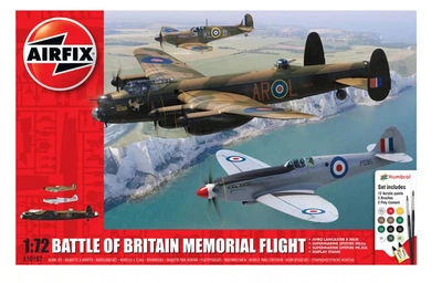 Стартовий набір 1:72 літаки Battle of Britain Memorial Flight - Gift Set Airfix A50182