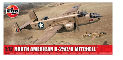 Збірна модель 1:72 літак North American B-25C D Mitchell Airfix A06015A