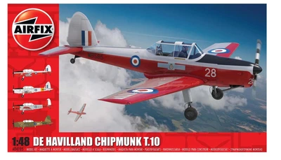 Збірна модель 1/48 літак De Havilland Chipmunk T.10 Airfix А04105