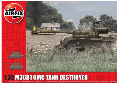 Збірна модель 1:35 винищувач танків M36B1 GMC (U.S.Army) Airfix А1356