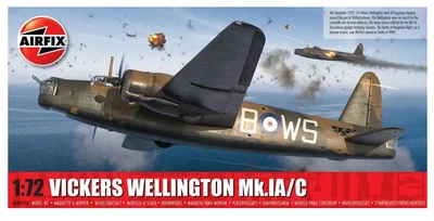 Збірна модель 1:72 літак Vickers Wellington Mk IA C Airfix A08019A