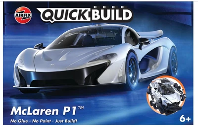 Збірна модель конструктор QUICKBUILD McLaren P1 - White Airfix J6028