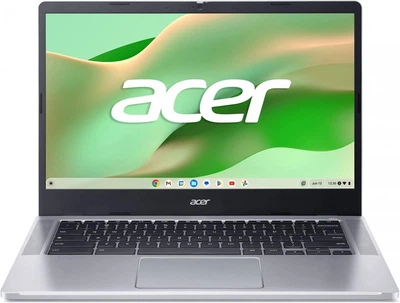 Ноутбук Acer 14 Chromebook CB314-4H FHD IPS/Intel N100/8GB/128SSD/UMA/ChromeOS/Silver (NX.KNBEU.003)