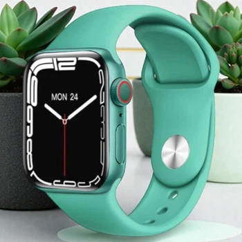 Смарт-часы Smart Watch Series 7 Aluminium Z37 Mint 44mm с голосовыми вызовами