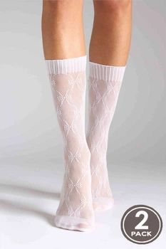 Шкарпетки, 2 штуки Legs one size Білий (144027)