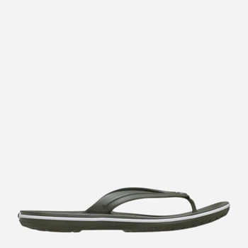 Чоловічі в'єтнамки для пляжу Crocs Crocband Flip Met 11033-3J5 43-44 (M10/W12) 28 см Green (198445339400)