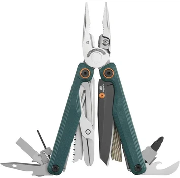 Мультитул Leatherman Wave Alpha Cascadia открытие одной рукой для путешествий и ежедневных задач