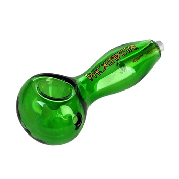 Трубка Стеклянная С Фильтром Phoenix Spoon Carbon