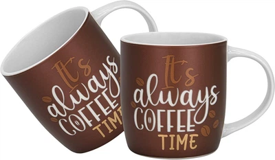 Набір кухлів Fissman It's Always Coffee Time 310 мл 2 шт (3712_F)