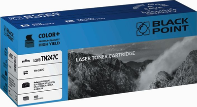 Toner Black Point do Brother TN-247C Cyan (LCBPBTN247C)
