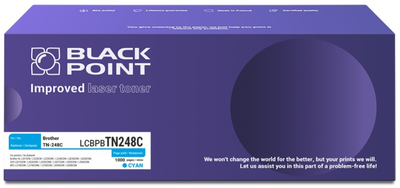 Toner Black Point do Brother TN-248C Cyan (LCBPBTN248C)