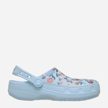 Женские кроксы Crocs Classic Crafted Floral Clog Cdy 212878-4WK 36-37 (M4/W6) 22 см Blue (198445395338)