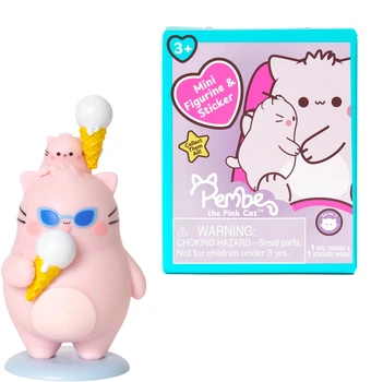 Коллекционная фигурка-сюрприз Pembe The Pink Cat Plastic Figures (0022286210454)