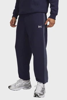 Чоловічі темно-сині спортивні штани UA Rival Fleece Nov Pants Under Armour MD 6009352-410