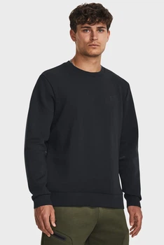 Чоловічий чорний світшот UA Unstoppable Flc Crew Under Armour XL 1381688-001